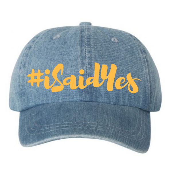 #iSaidYes Satin Lined Hat