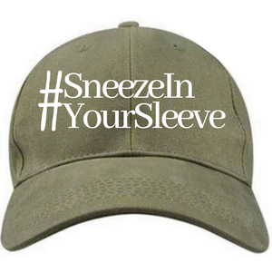 #SneezeInYourSleeve Satin Lined Hat