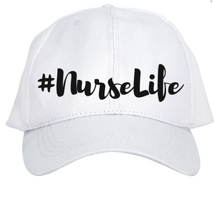 #NurseLife Satin Lined Hat