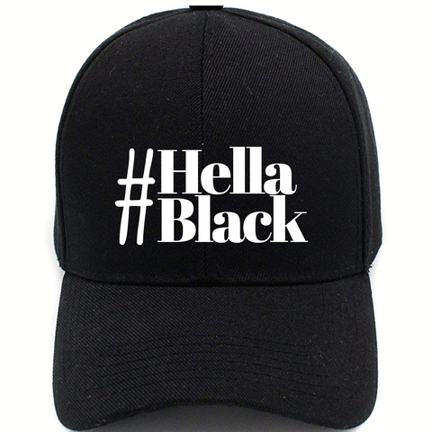 #HellaBlack Satin Lined Hat